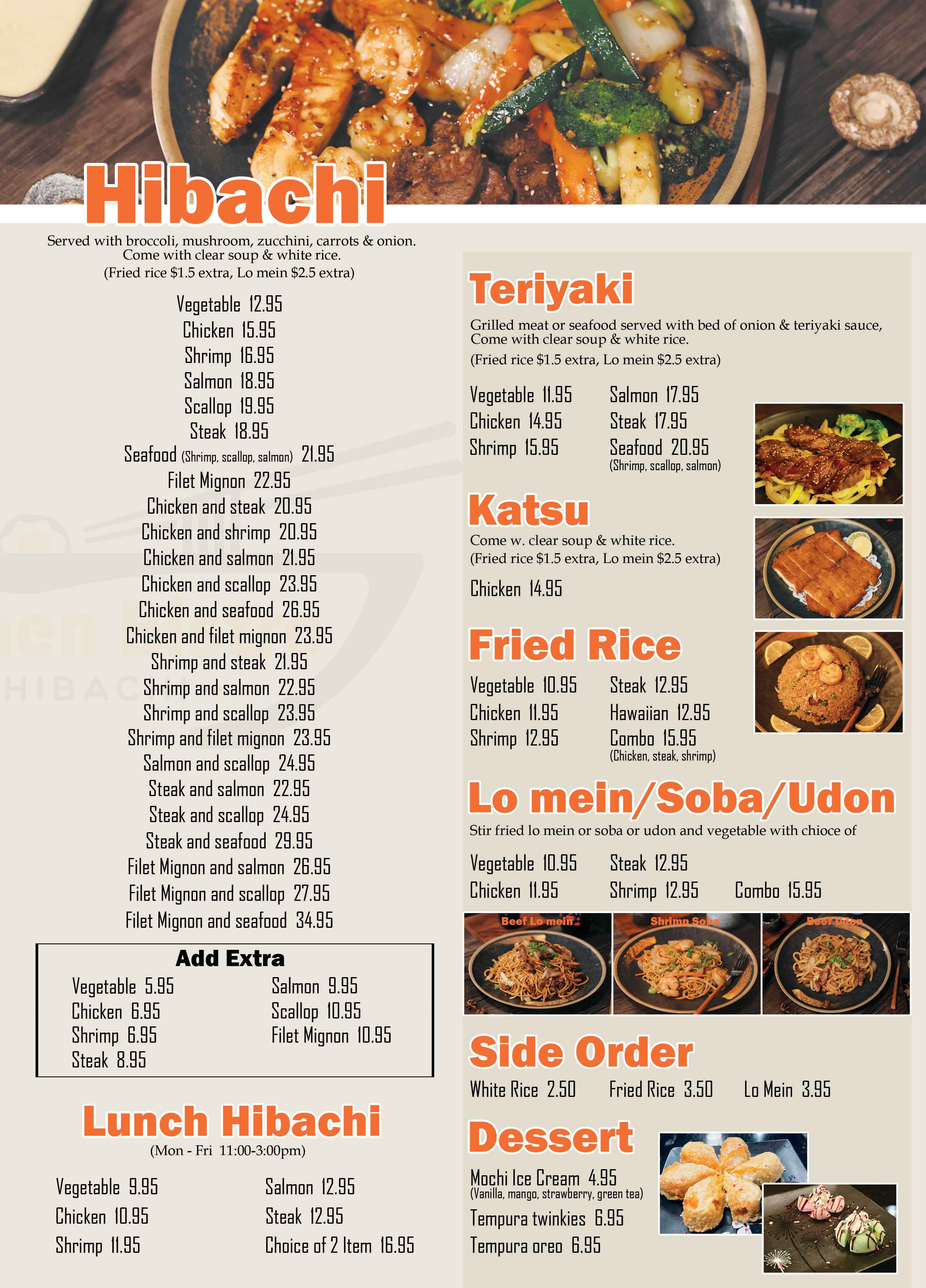 Menu Back